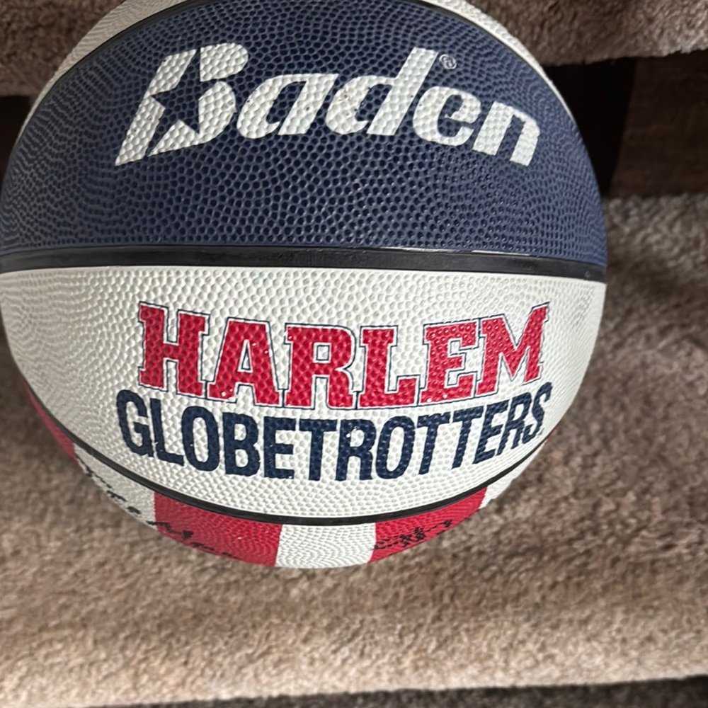 Spalding Red and White Basketball with Professional Graphics